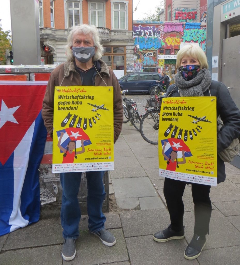 Unblock Cuba im Hamburger Schanzenviertel