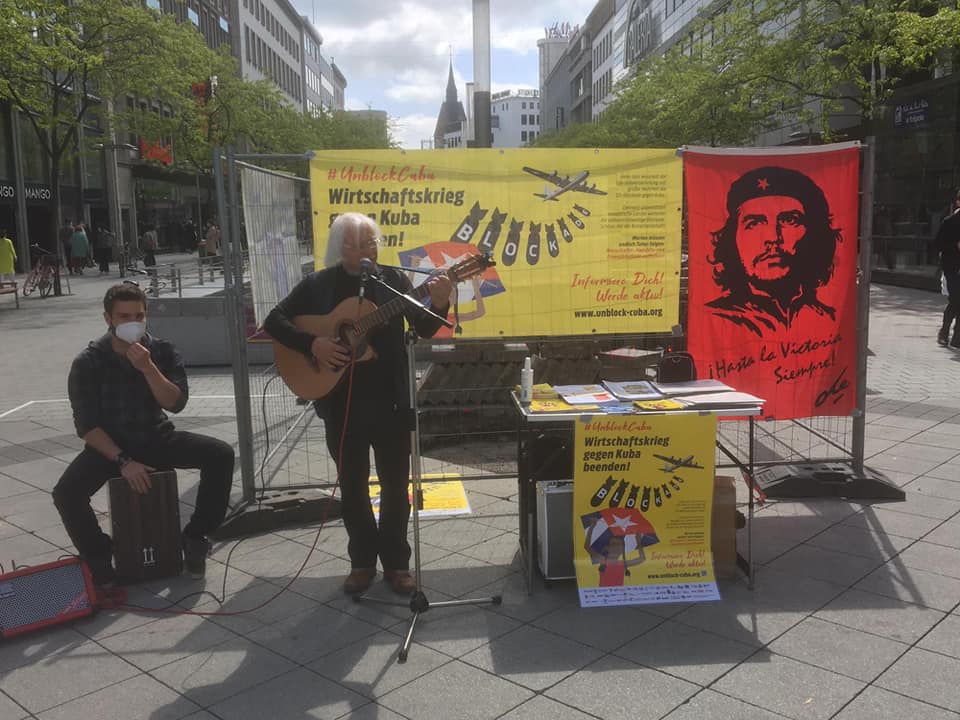 UnblockCuba-Aktion in Hannover