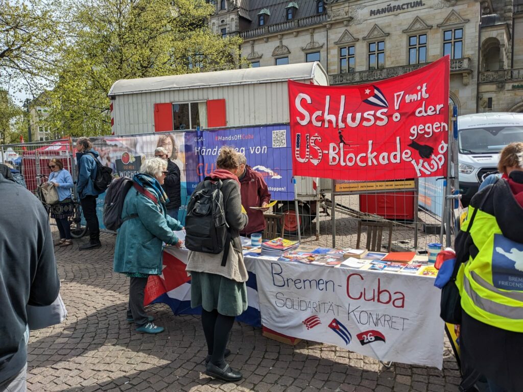 1. Mai mit Unblock Cuba - Bremen