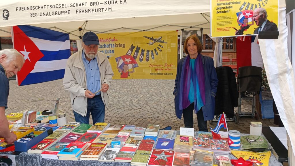 1. Mai mit »Unblock Cuba« - Frankfurt a.M.