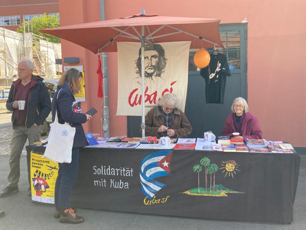 1. Mai mit Unblock Cuba - Hamburg